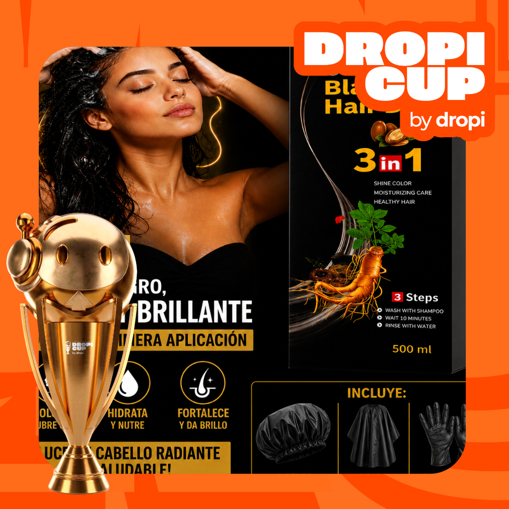Shampoo con tinte cubrecanas