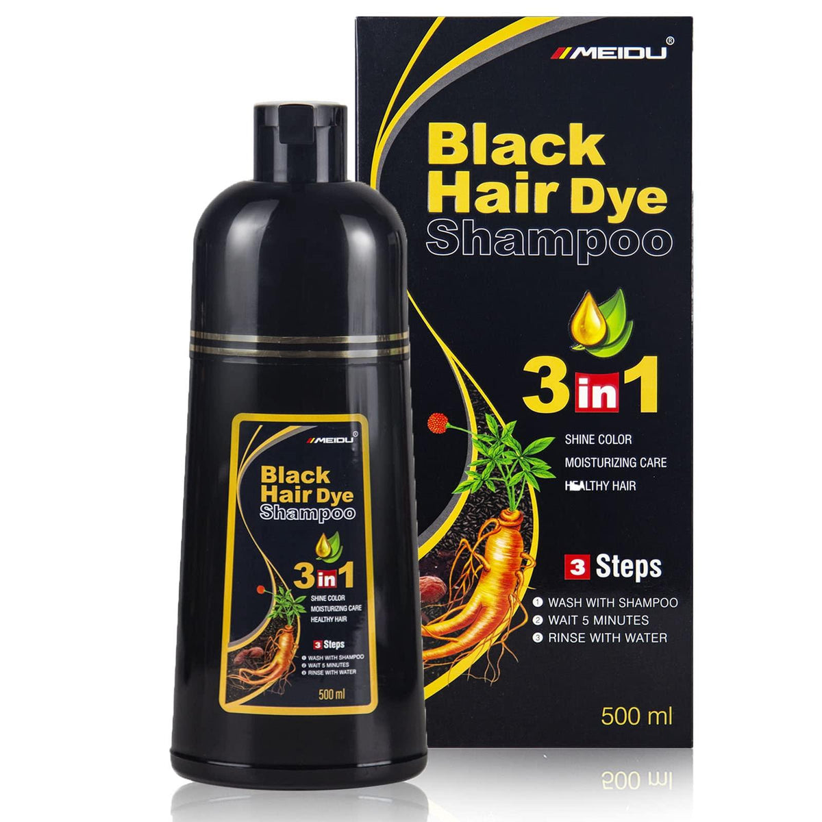 Shampoo con tinte cubrecanas